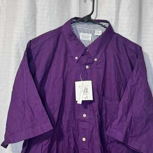 Bugle Boy Company Men's Short Sleeve Button-Down Shirt